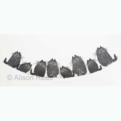 Alison Read - Cats On A Washing Line