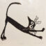 Alison Read - Daft Cat - Linocut