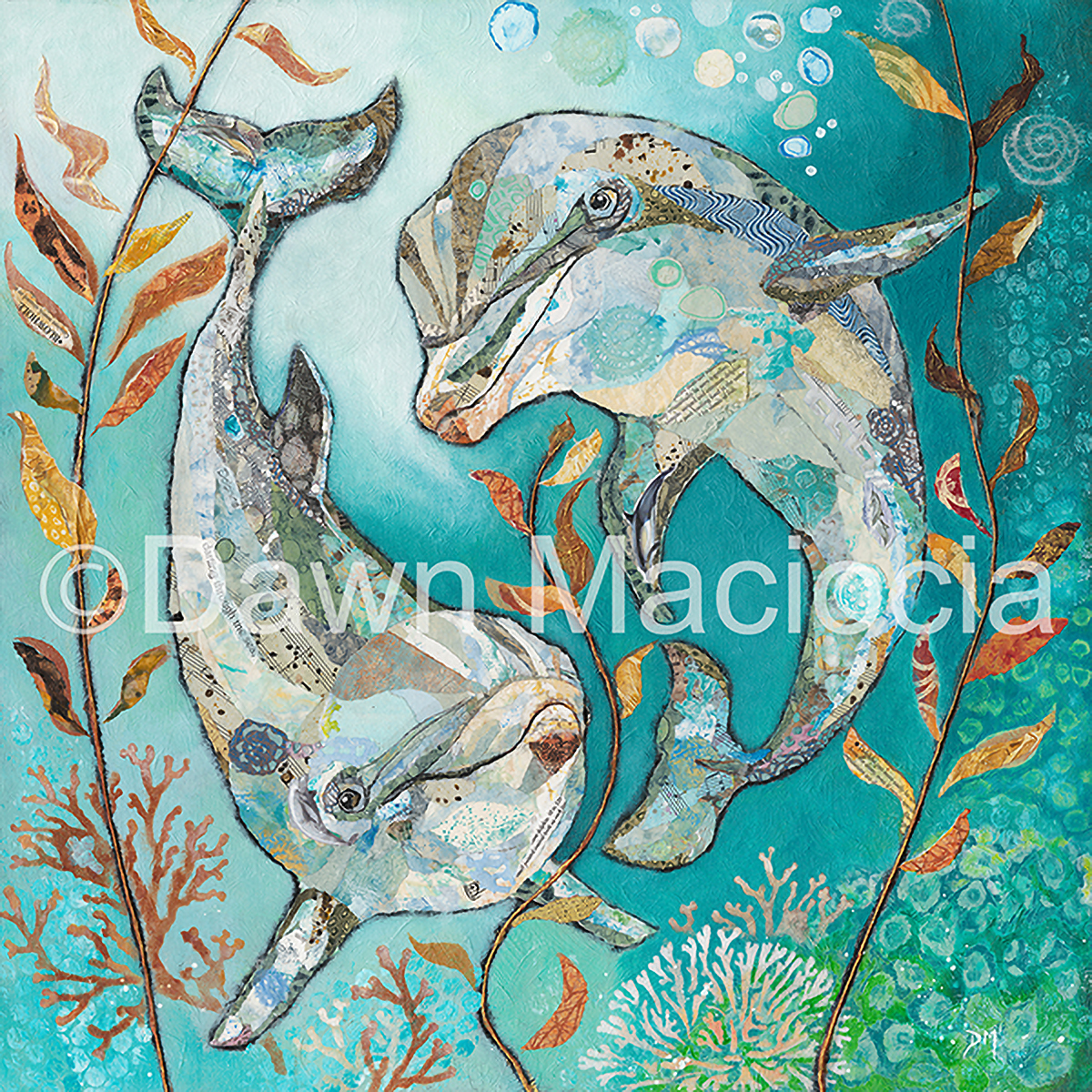 Dawn Maciocia - Bubbles and Squeak, open edition print