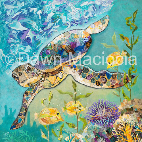 Dawn Maciocia - Coral Patrol, open edition print