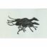 Head to Head - Linocut by Alison Read