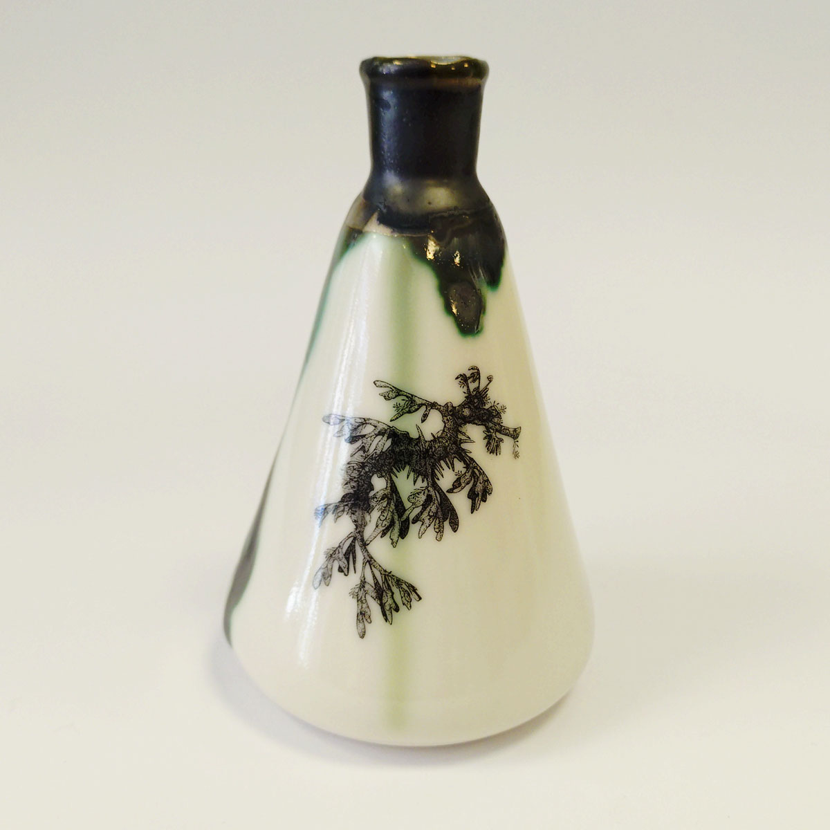 Jillian Riley - Porcelain Conical Bottle