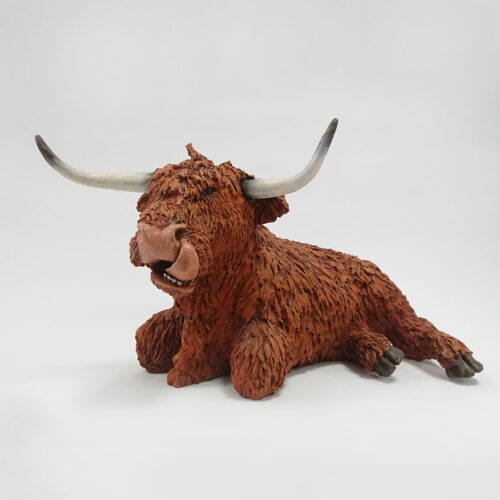 Julian Jardine - Highland Cow Licking