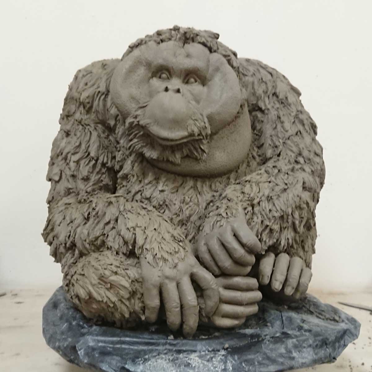 Julian Jardine - Making an Orangutan