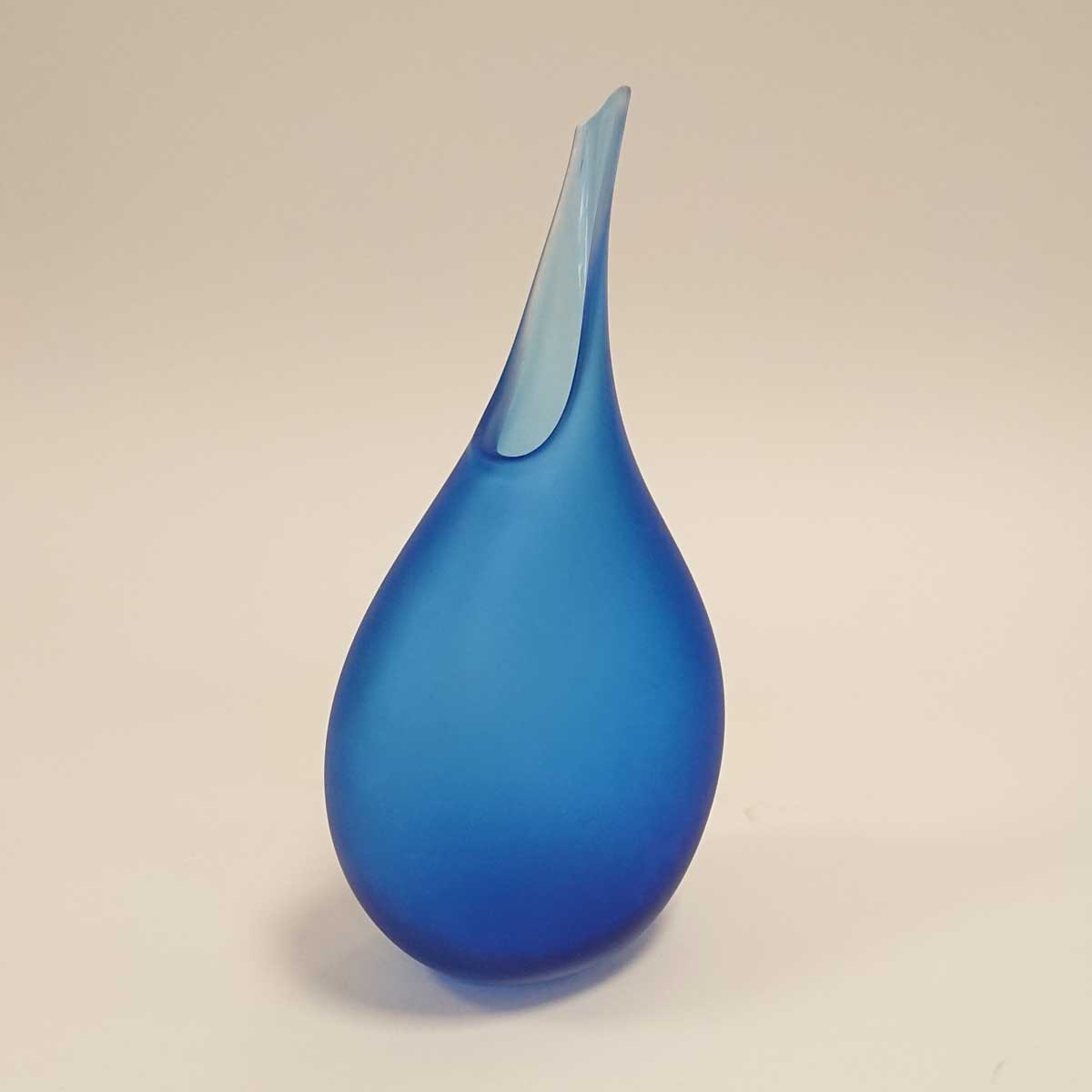 Loco Glass - Blue Pod Vase