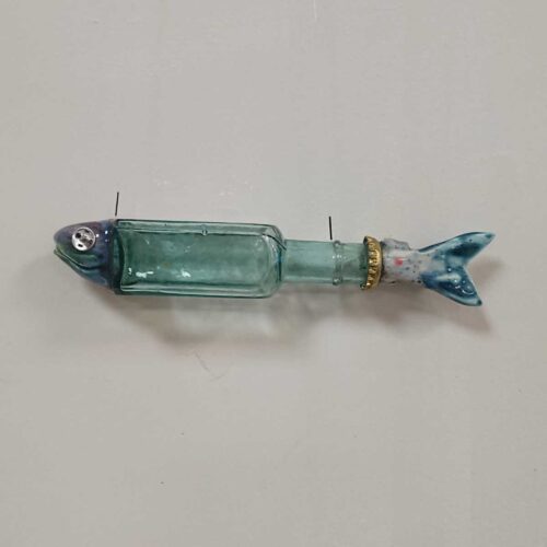 Ros Ingram - Small Rectangle Bottle Fish