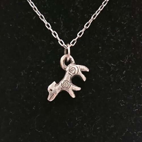 Starry Mouse Designs - Viking Wolf Necklace